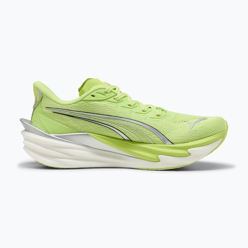 Laufschuhe für Damen PUMA Deviate Nitro 4 sunny lime/puma silver 2