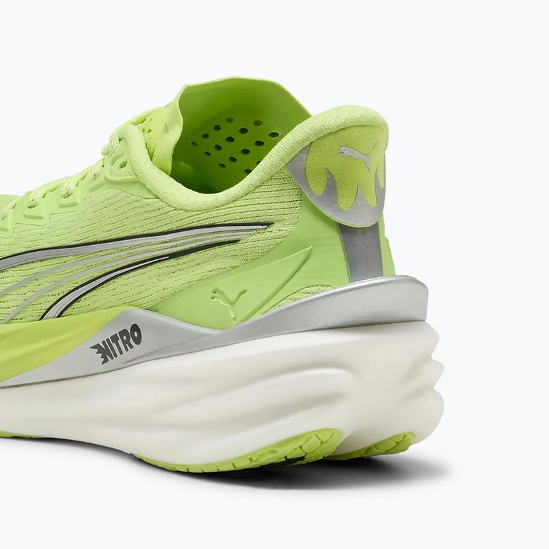 Laufschuhe für Damen PUMA Deviate Nitro 4 sunny lime/puma silver 5