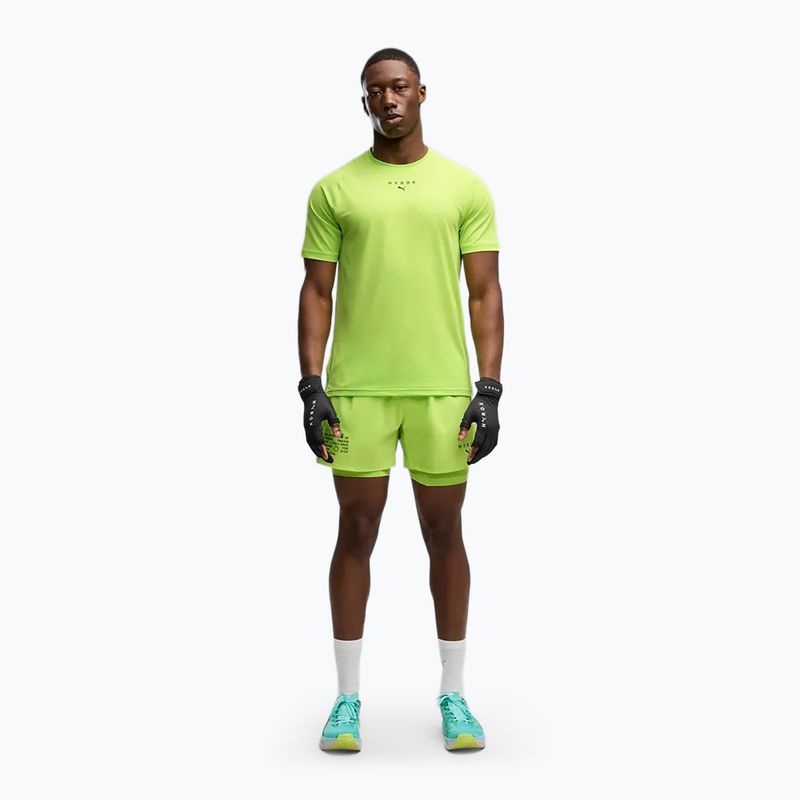 Herren-Trainingsshirt PUMA x HYROX Pwrmode sunny lime 2