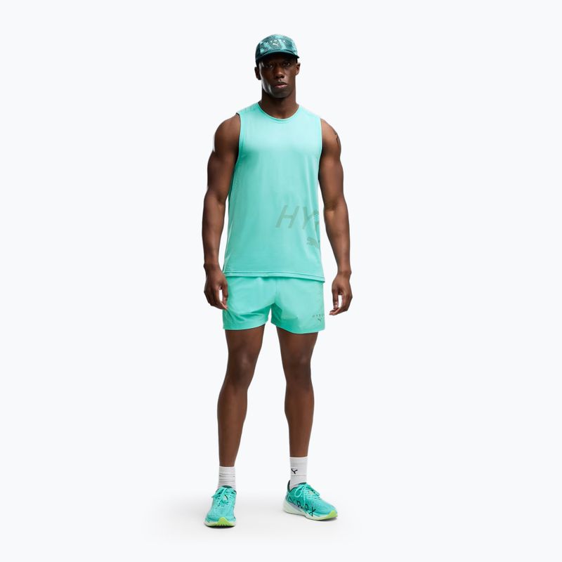 Trainings-T-Shirt Herren Puma Hyrx Pwrmode Training Tank intense turquise 2