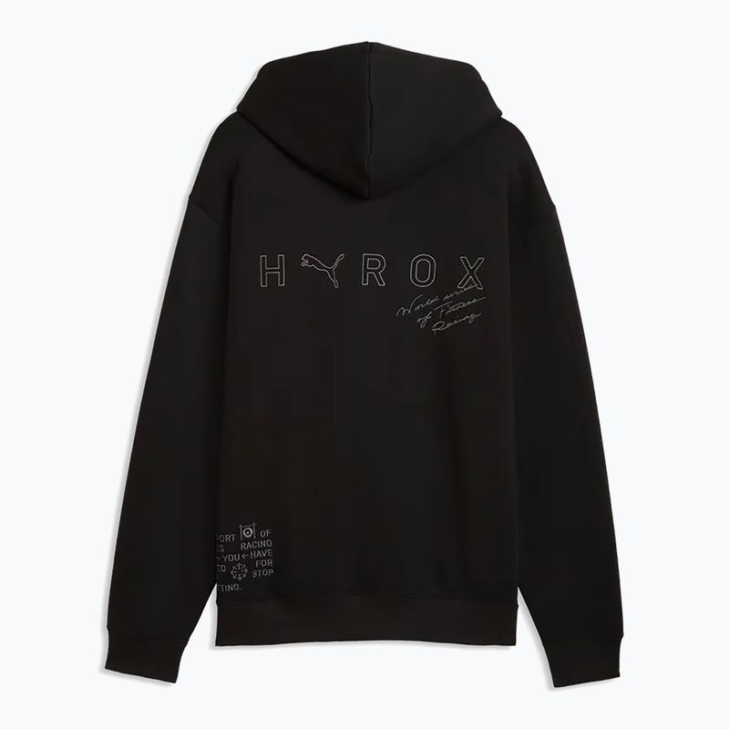 Herrenpullover Puma Hyrox Heavyweight Hoodie puma black 5