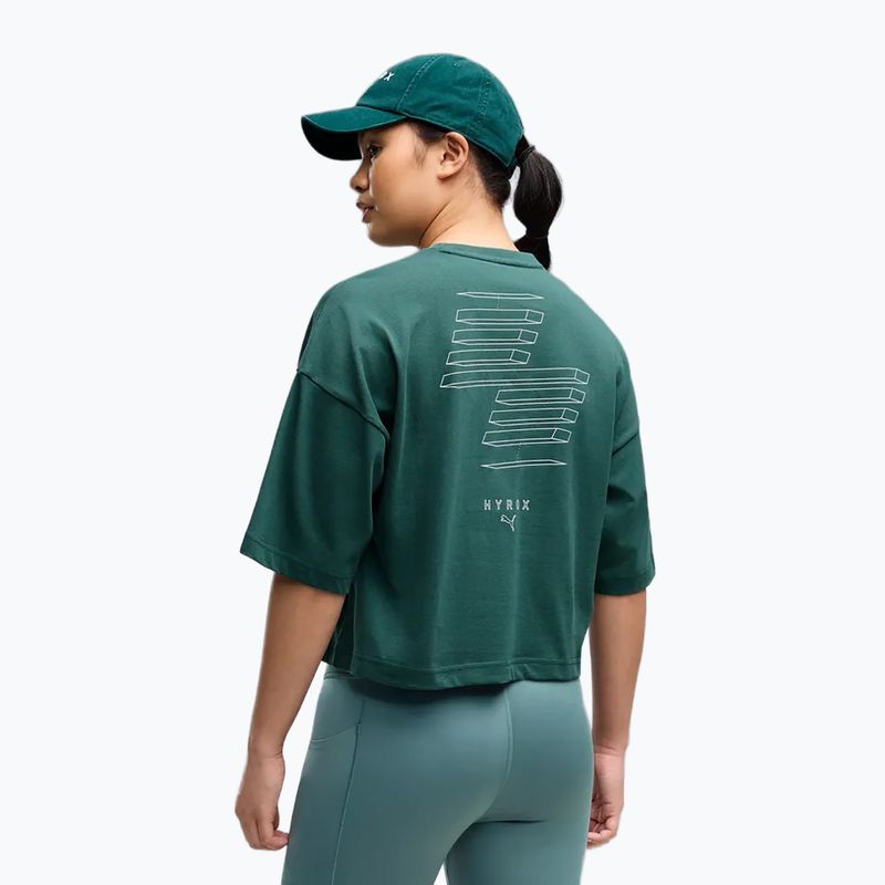 Damen Trainingsshirt PUMA x HYROX Cropped Lifestyle Herb Garden 3