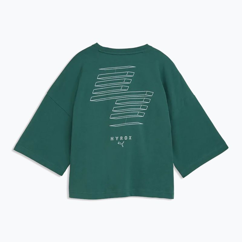 Damen-Trainingsshirt Puma Hyrox Cropped Lifestyle herb garden 5