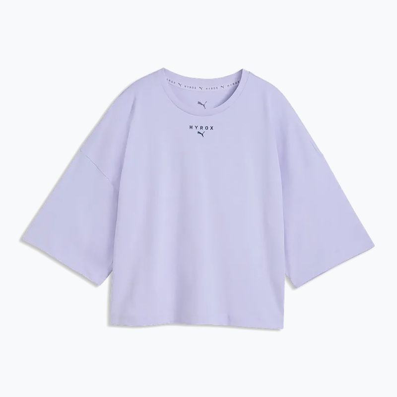 Damen Trainingsshirt PUMA x HYROX Cropped Lifestyle hellviolett 4