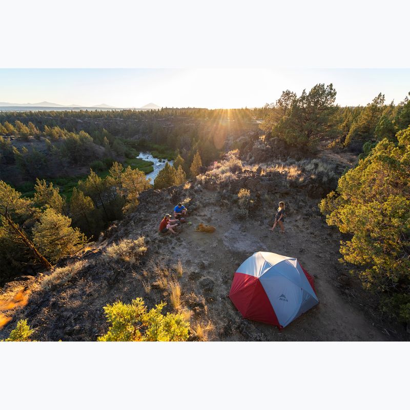 MSR Elixir 3 grau 3-Personen-Trekkingzelt 14