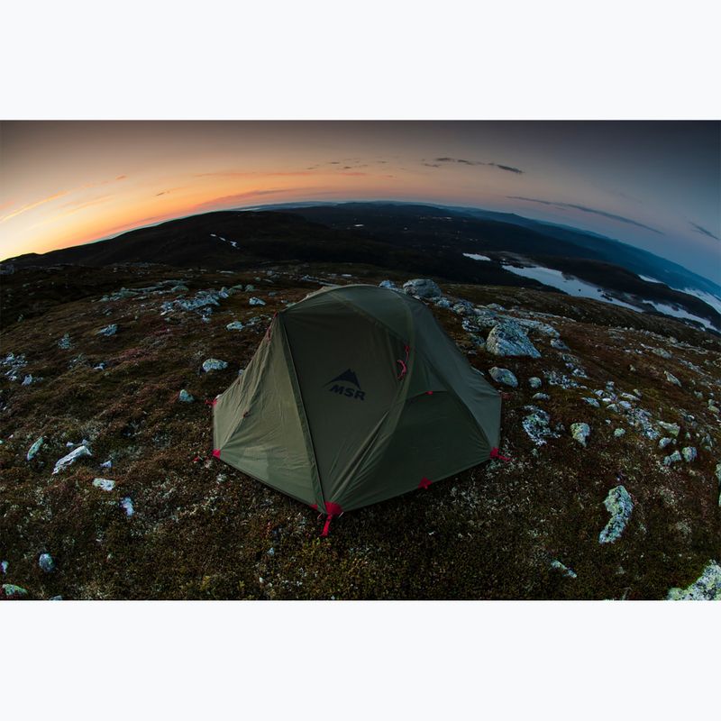 MSR Elixir 3 grünes 3-Personen-Trekkingzelt 4