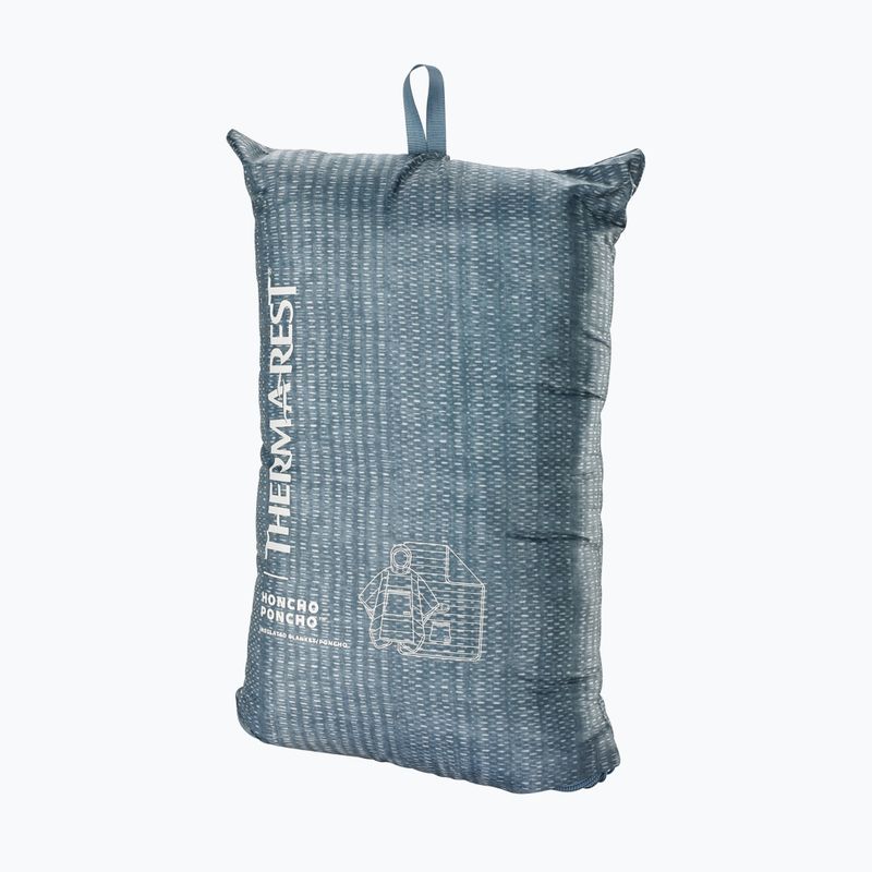 Therm-a-Rest Honcho blau gewebt Druck Wandern Umhang 6