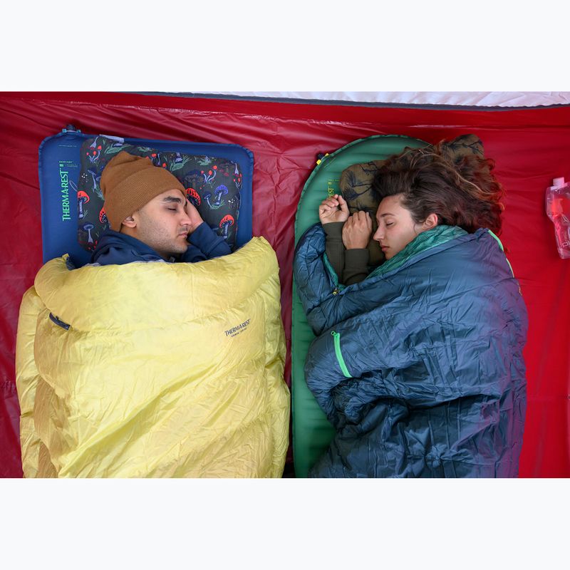Therm-a-Rest BaseCamp R poseidon blau selbstaufblasende Matte 3