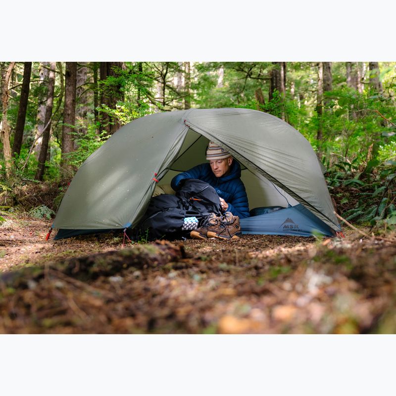 1‑Personen-Trekkingzelt MSR Hubba Hubba HD 1P Tent green 16
