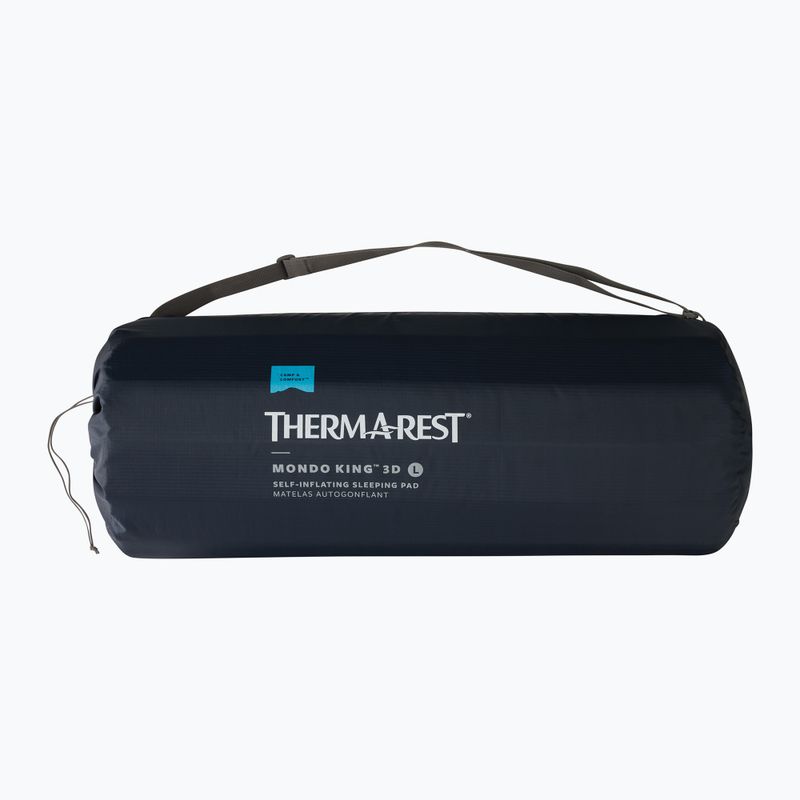 Therm-A-Rest selbstaufblasende Matte MondoKing 3D L blau 5
