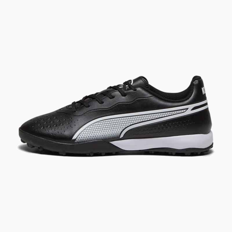 PUMA King Match TT Herren Fußballschuhe puma schwarz/puma weiß 11