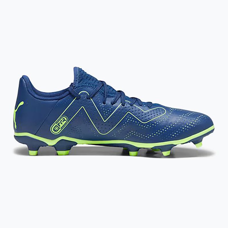 PUMA Future Play FG/AG Herren Fußballschuhe persisch blau/pro grün