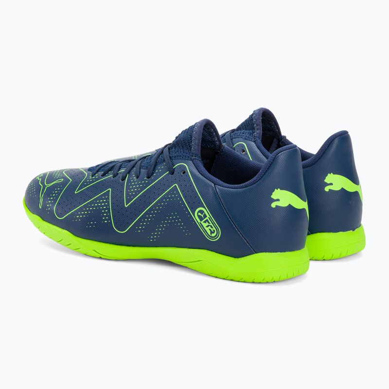 PUMA Future Play It Herren Fußballschuhe persisch blau/pro grün