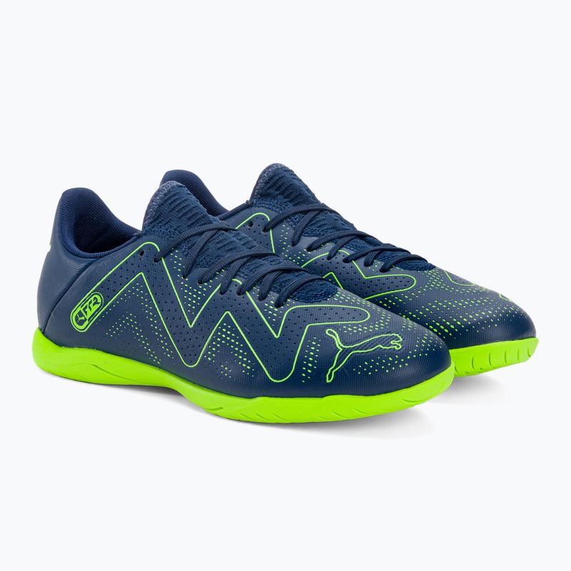 PUMA Future Play It Herren Fußballschuhe persisch blau/pro grün