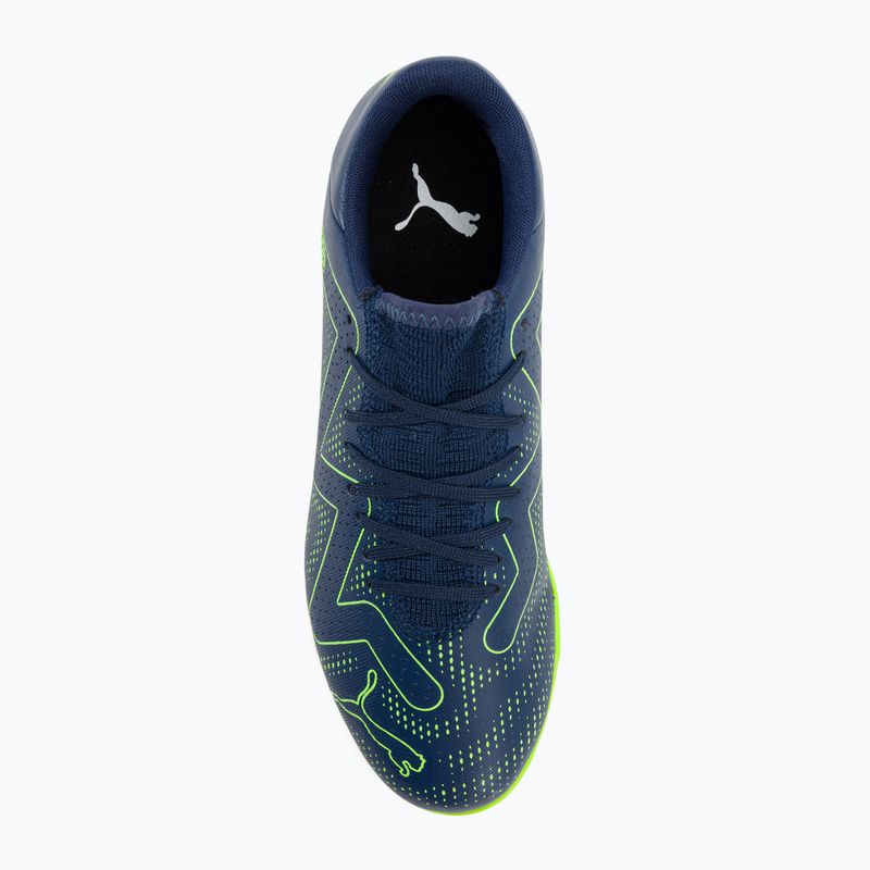 PUMA Future Play It Herren Fußballschuhe persisch blau/pro grün