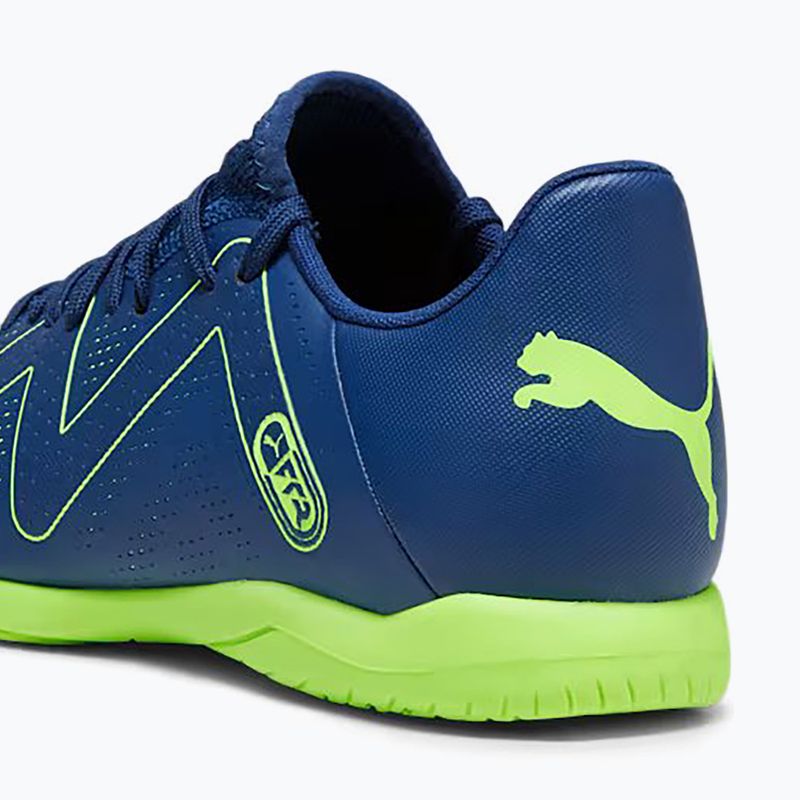 PUMA Future Play It Herren Fußballschuhe persisch blau/pro grün