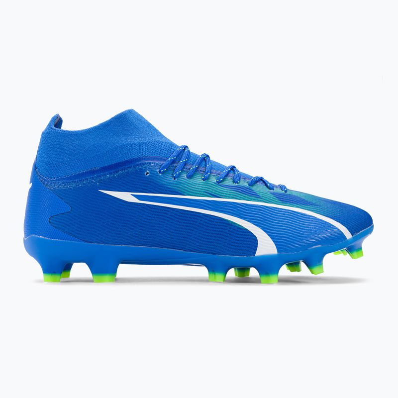 PUMA Ultra Pro FG/AG Herren Fußballschuhe Ultra Blau/Puma Weiß/Pro Grün 2