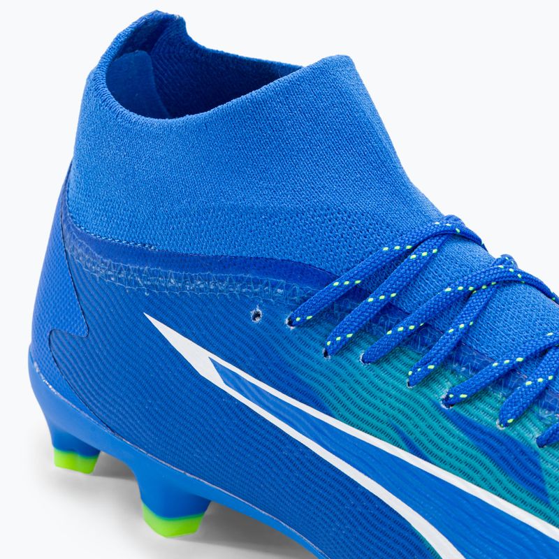 PUMA Ultra Pro FG/AG Herren Fußballschuhe Ultra Blau/Puma Weiß/Pro Grün 8