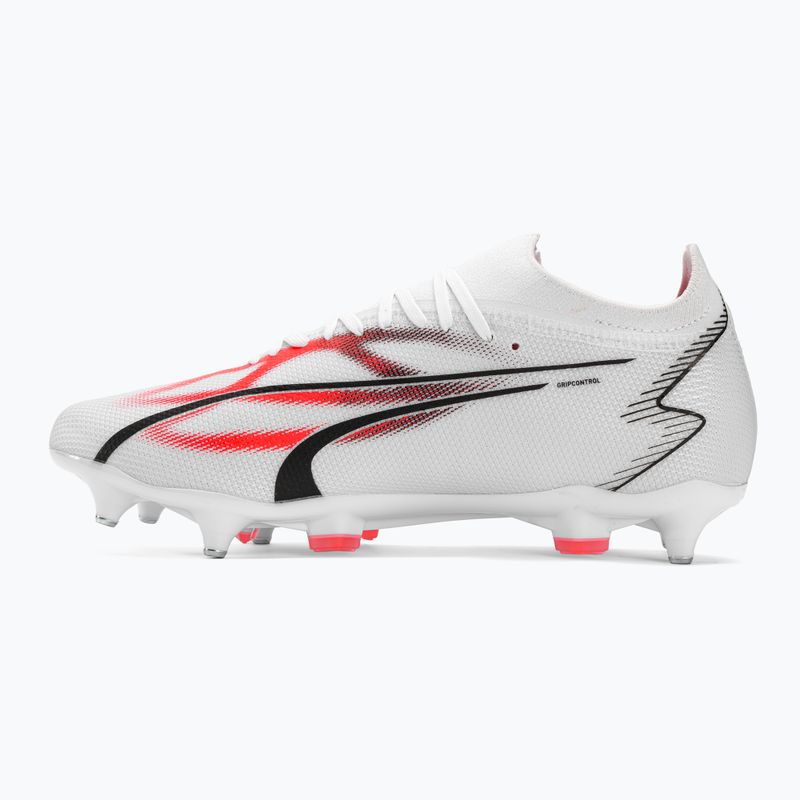 Herren PUMA Ultra Match MXSG Fußballschuhe puma weiß/puma schwarz/feuerorchidee 10
