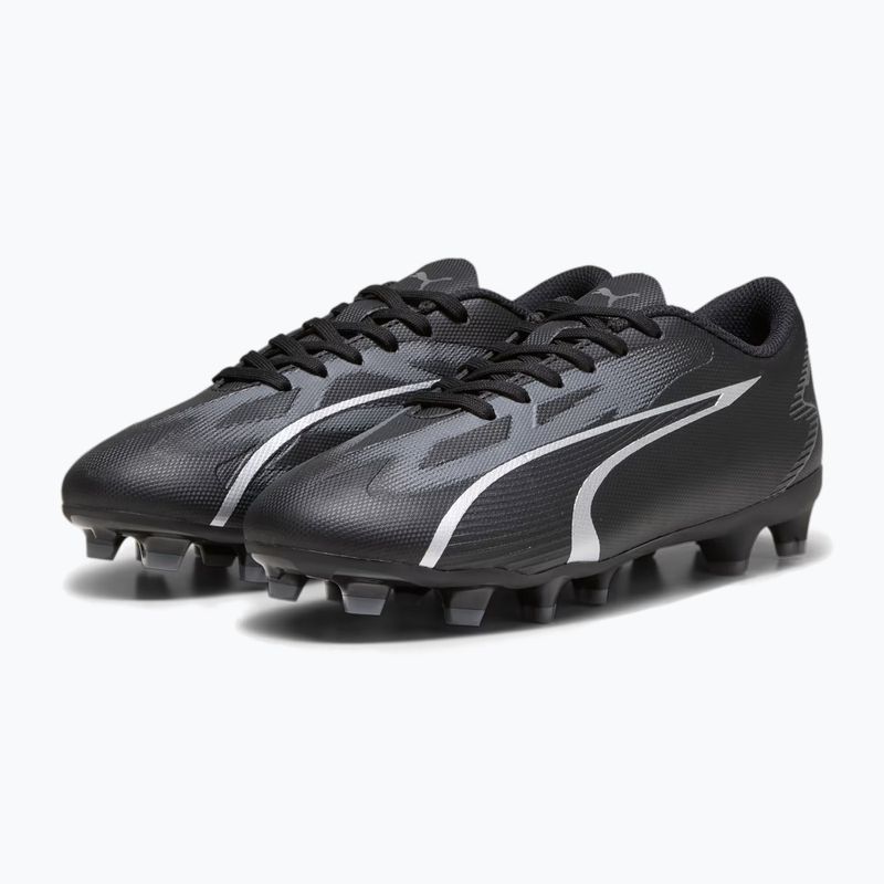 PUMA Ultra Play FG/AG Jr Kinder Fußballschuhe puma schwarz/asphalt