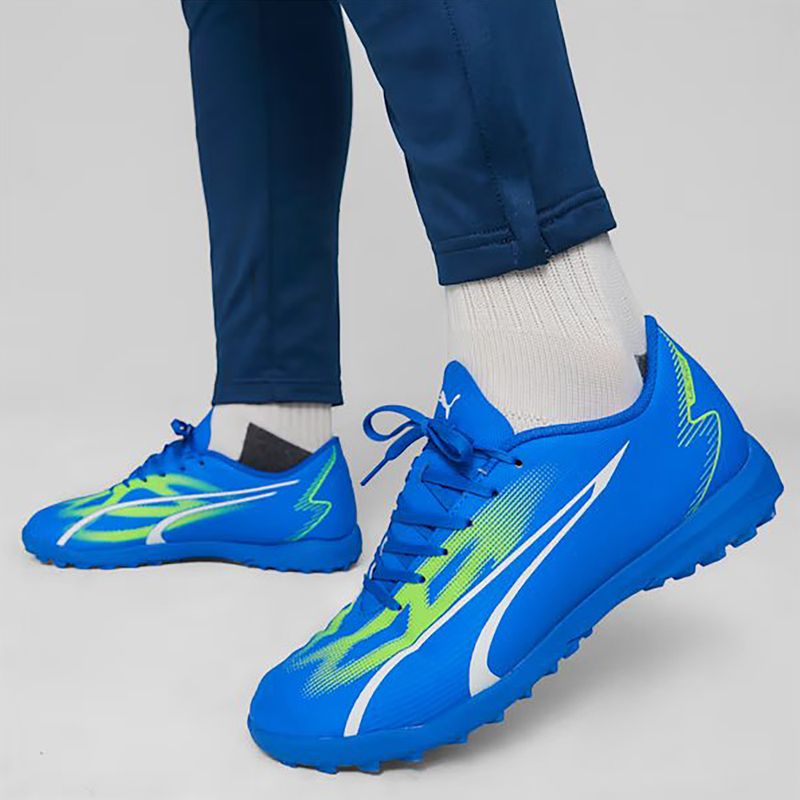 Herren Fußballschuhe PUMA Ultra Play FG/AG ultra blau/puma weiß/pro grün 13