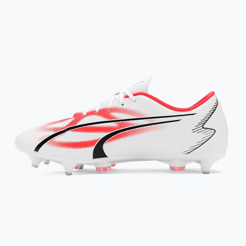 Herren PUMA Ultra Play MXSG Fußballschuhe puma weiß/puma schwarz/feuerorchidee