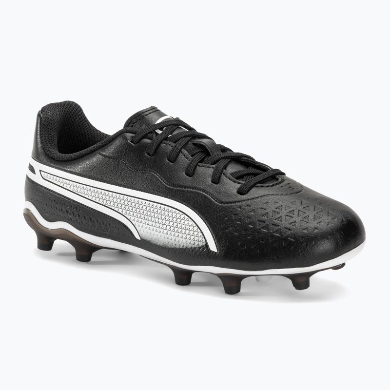 PUMA King Match FG/AG Jr Kinder Fußballschuhe puma schwarz/puma weiß