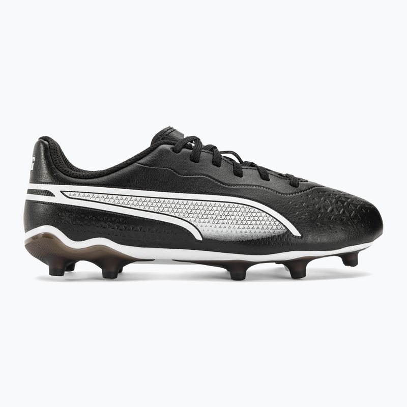 PUMA King Match FG/AG Jr Kinder Fußballschuhe puma schwarz/puma weiß 2