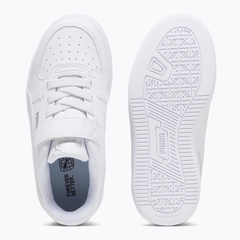 Kinderschuhe PUMA Caven 2.0 puma white/puma silver/puma black 9