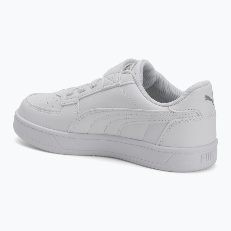 Kinderschuhe PUMA Caven 2.0 puma white/puma silver/puma black 3