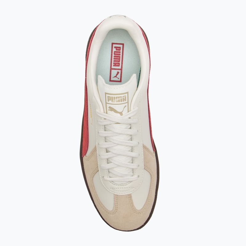 Schuhe PUMA Army Trainer warm white/granola/astro red 5