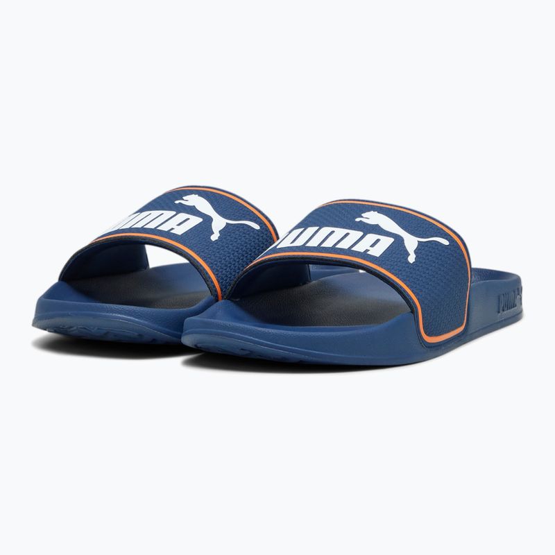 PUMA Leadcat 2.0 Flip-Flops persisch blau/puma weiß/Kürbiskuchen 8