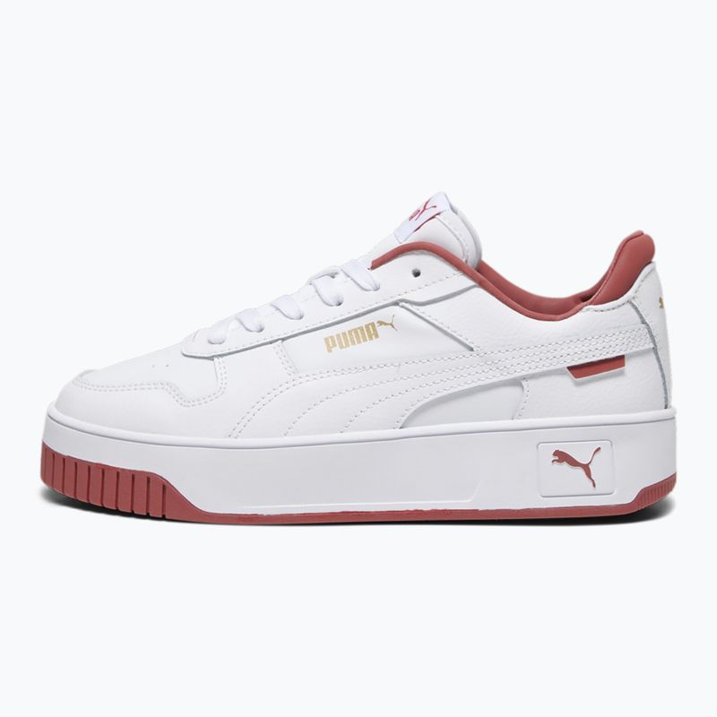 PUMA Carina Street Damen Schuhe puma weiß/astro rot 2