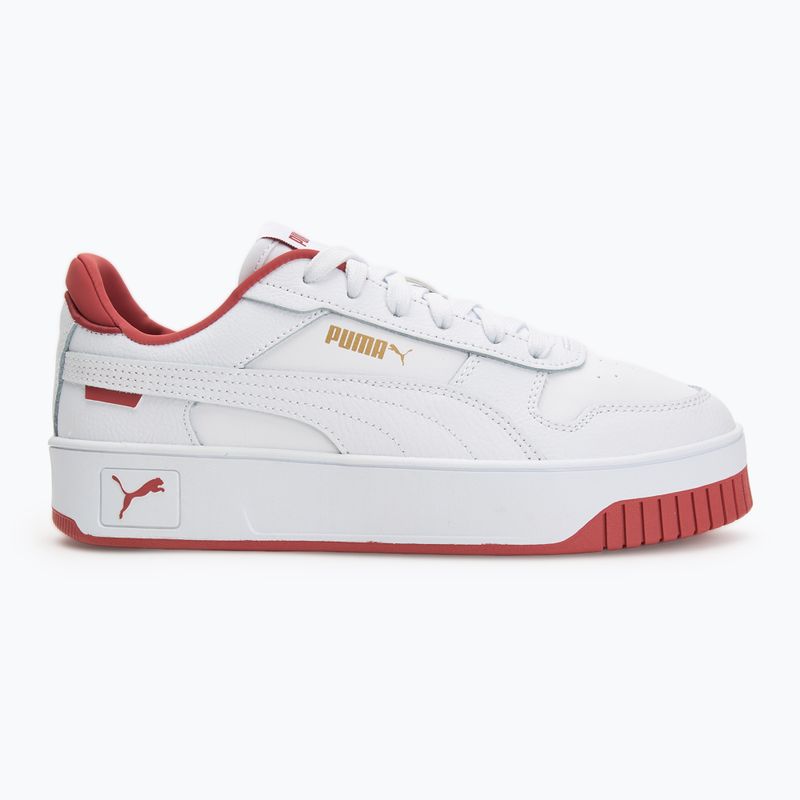 PUMA Carina Street Damen Schuhe puma weiß/astro rot 2
