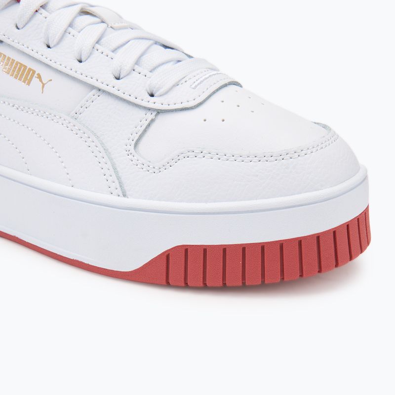 PUMA Carina Street Damen Schuhe puma weiß/astro rot 7
