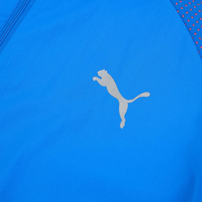 Laufjacke für Herren Puma Run Favorite Woven Jacket blue/fire orchid 3
