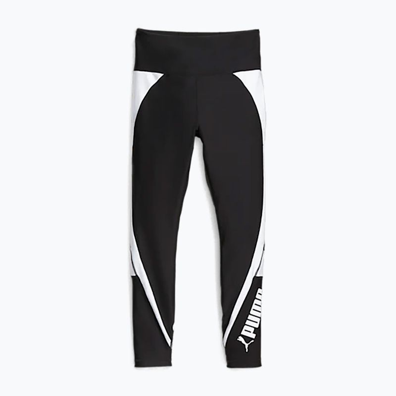 Damen Trainingsleggings PUMA Fit Hw 7/8 Eversculpt Colorblock puma schwarz/puma weiß