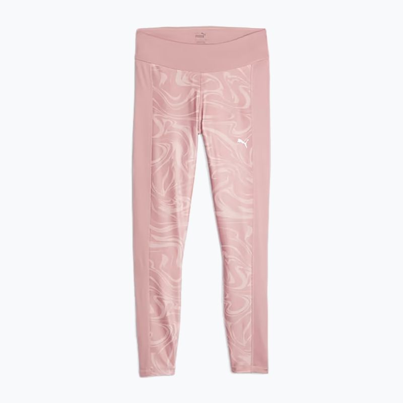Damen Trainingsleggings PUMA Train Favorites AOP High Waist 7/8 Zukunft rosa