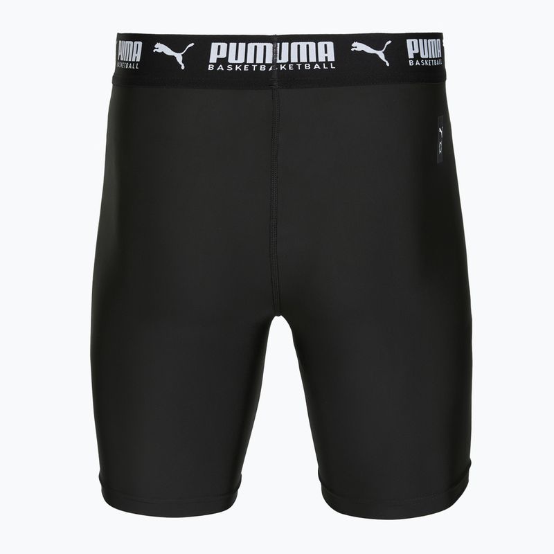 Herren-Basketball-Shorts PUMA Hoops Team Baselayer puma schwarz 2