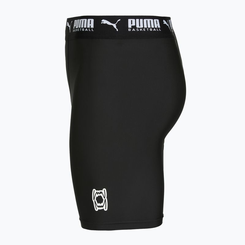 Herren-Basketball-Shorts PUMA Hoops Team Baselayer puma schwarz 3