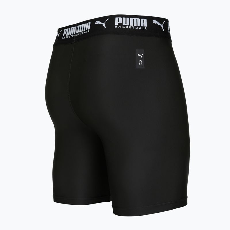 Herren-Basketball-Shorts PUMA Hoops Team Baselayer puma schwarz 4