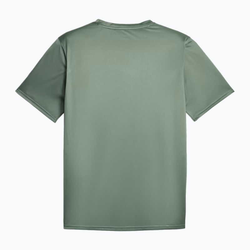 Herren Trainings-T-Shirt PUMA Essentials Taped Eukalyptus 5