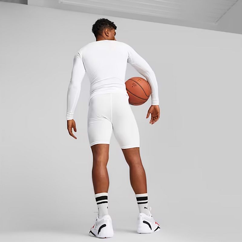 Herren-Basketball-Shorts PUMA Hoops Team Baselayer puma weiß 4