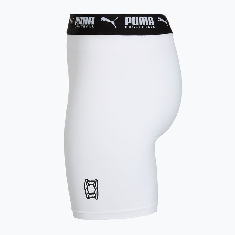 Herren-Basketball-Shorts PUMA Hoops Team Baselayer puma weiß 3