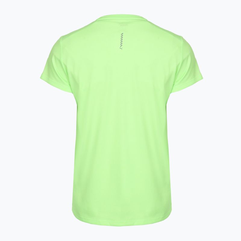 Damen-Laufshirt PUMA Run Favorite Heather green/neon 2