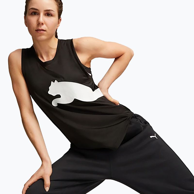 Damen Trainingsshirt PUMA Train All Day Big Cat Tank puma schwarz