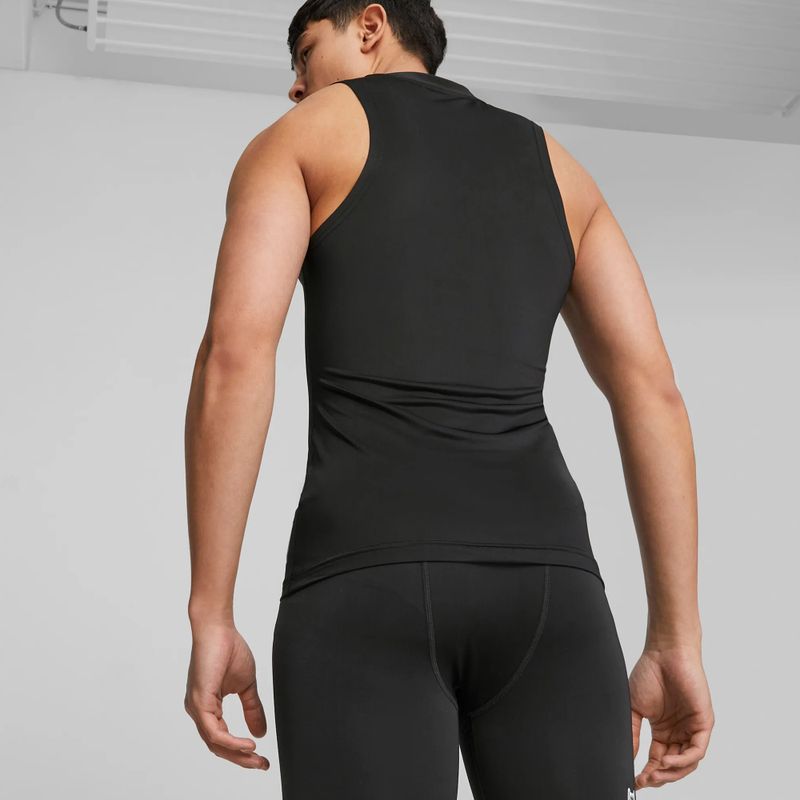 Herren Basketball Tank Top PUMA Hoops Team Slvs Baselayer puma schwarz 5