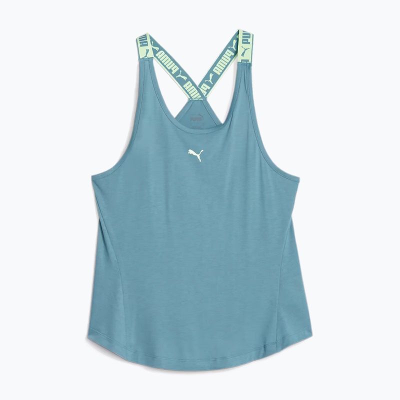 Damen Trainings-T-Shirt PUMA Strong Tank fett blau