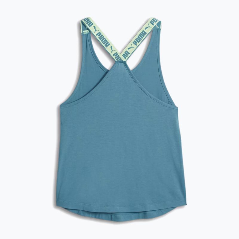 Damen Trainings-T-Shirt PUMA Strong Tank fett blau 2