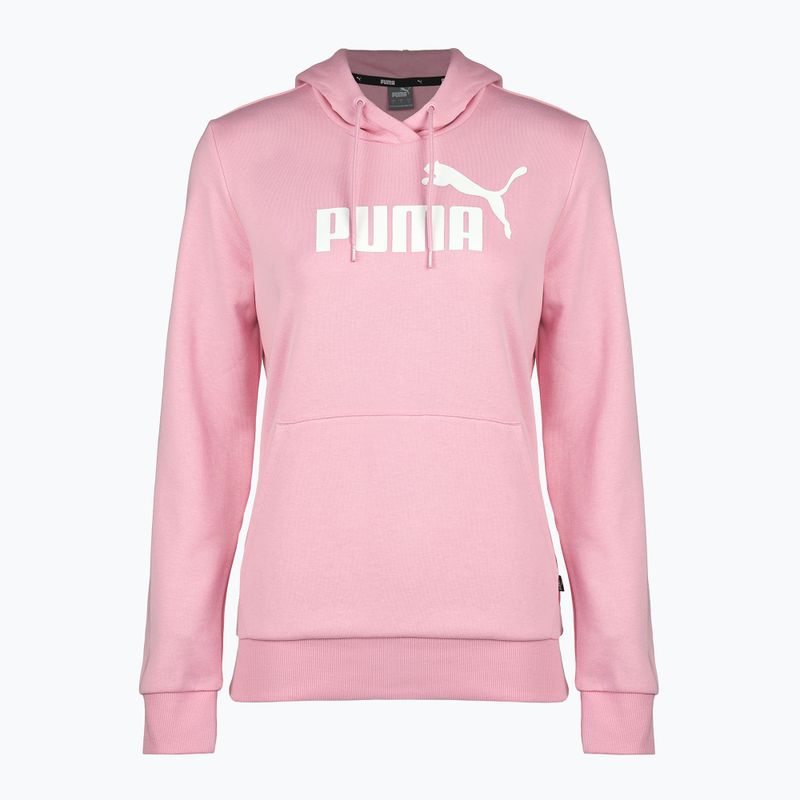 Puma ESS Logo Hoodie TR (S) rosa lila Sweatshirt